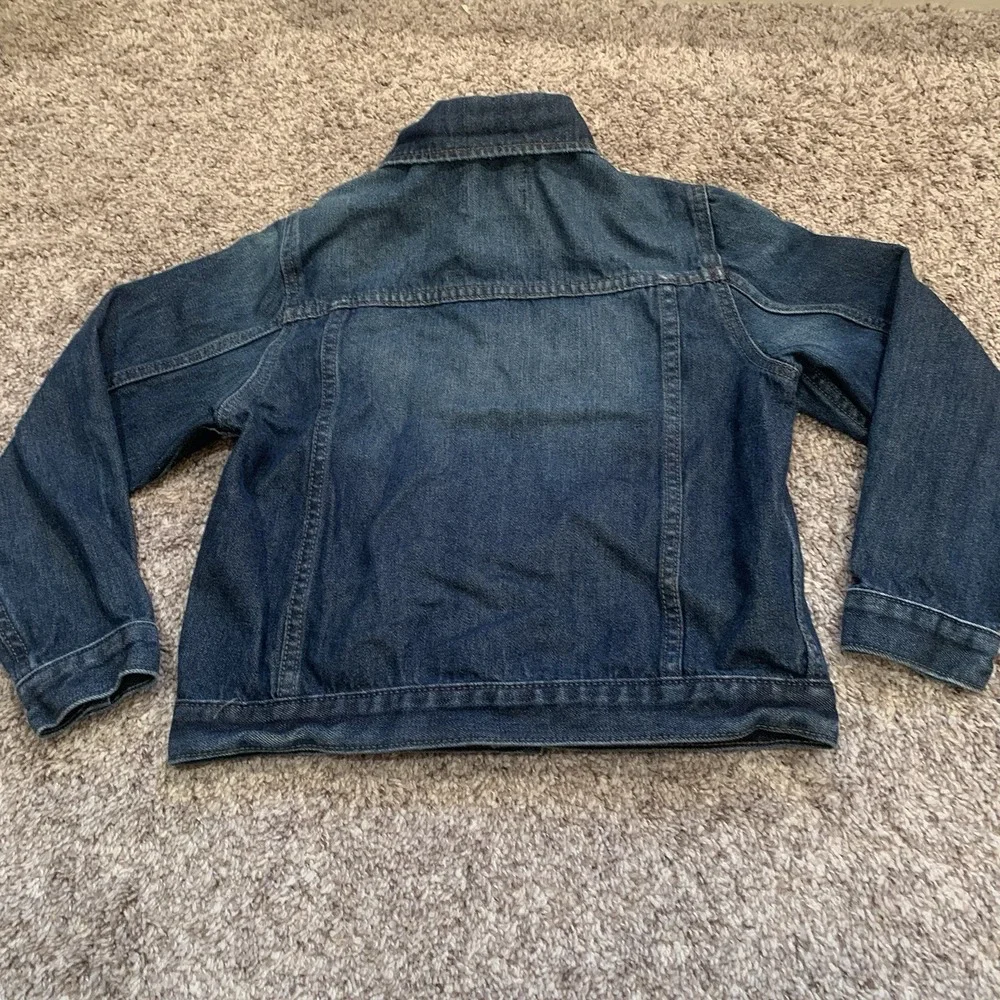 Children's Place‎ Jean Jacket Girls Medium 7/8 Denim Button Up